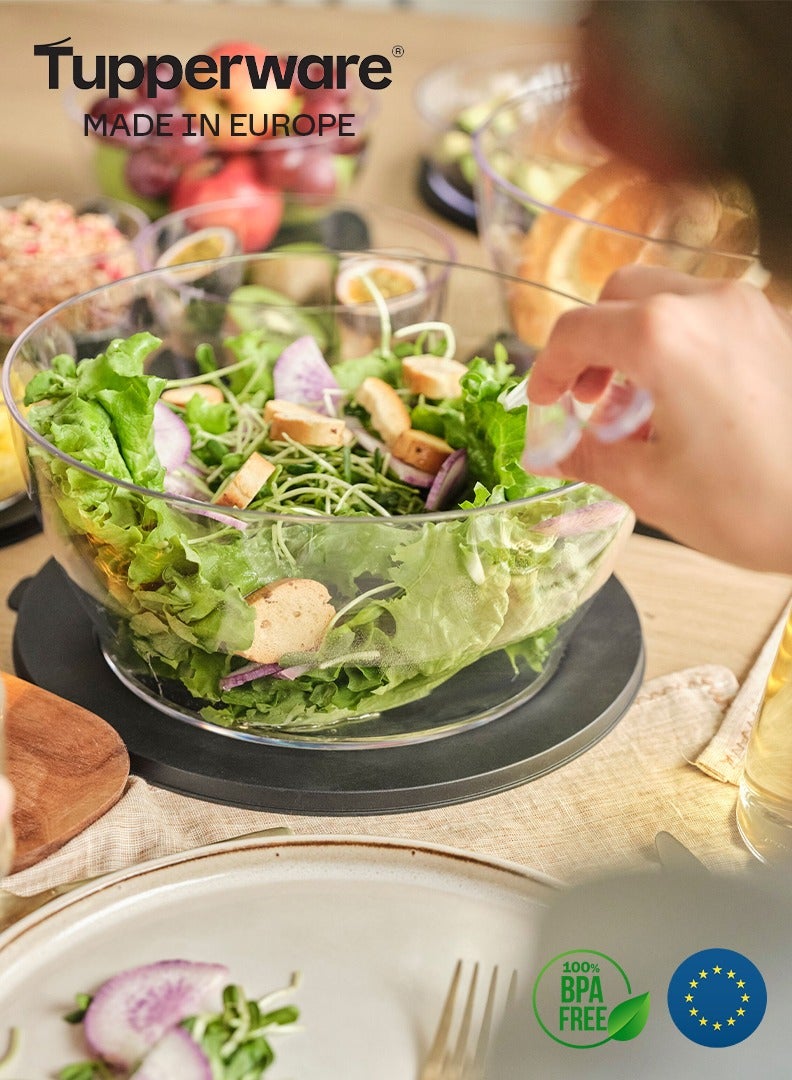 Tupperware وعاء تقديم شفاف إيكو+ من تابروير، سعة 4 لتر - Image 1