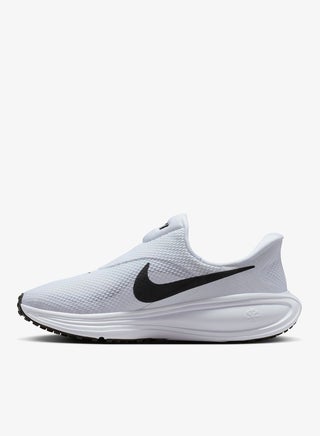 Nike Revolution 8 Easyon Trainers for Women - White/Black - view 2