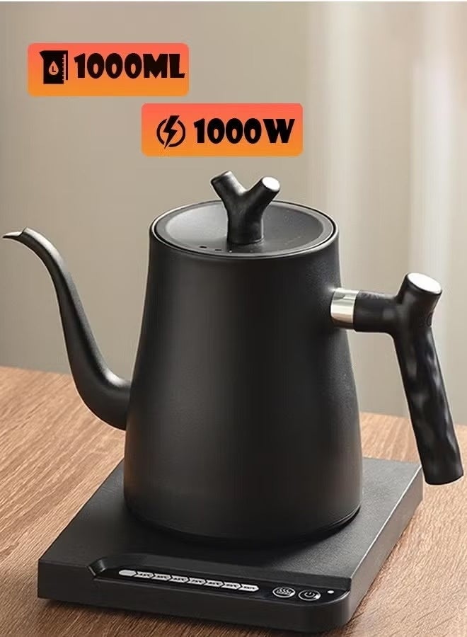 توسكانا يو 2 في 1 مجموعة من غلاية قهوة كهربائية  سعة 1000 مل قوة 1000 واط، مع 7 إعدادات لدرجة الحرارة و مكواة بخار للملابس بقوة 1500 وات و سعة 300 مل - Image 2