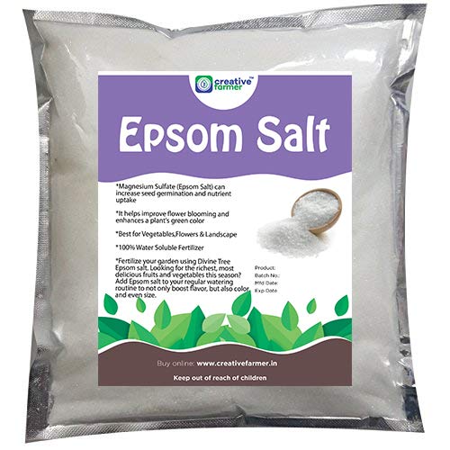 Creative Farmer Epsom Salt 2Kg Pure Organic Magnesium Sulphate Plant Food 1 Soil Manure - Image 1
