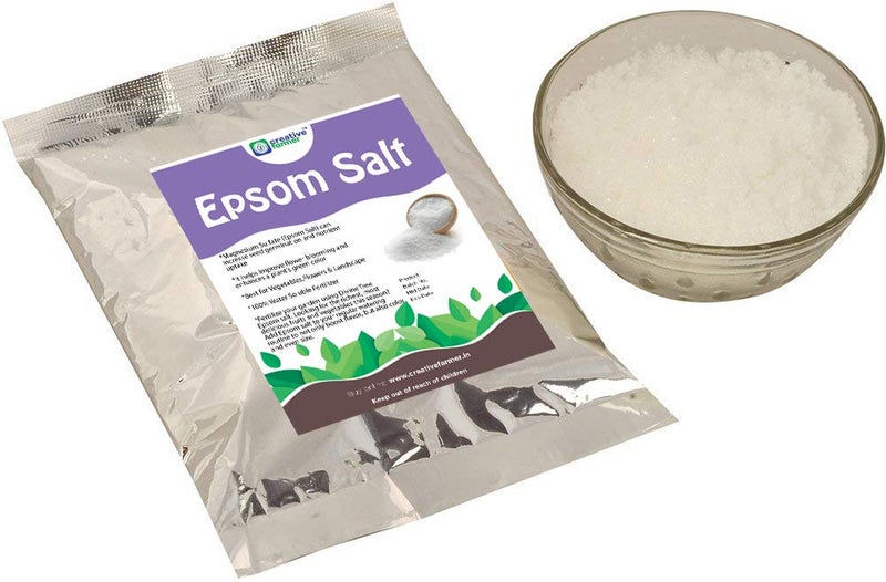 Creative Farmer Epsom Salt 2Kg Pure Organic Magnesium Sulphate Plant Food 1 Soil Manure - Image 2