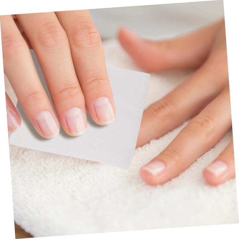 300 قطعة قوية ماصة ومناشف ورقية قابلة للتخلص منها لتنظيف الأظافر والعناية بها - Image 5