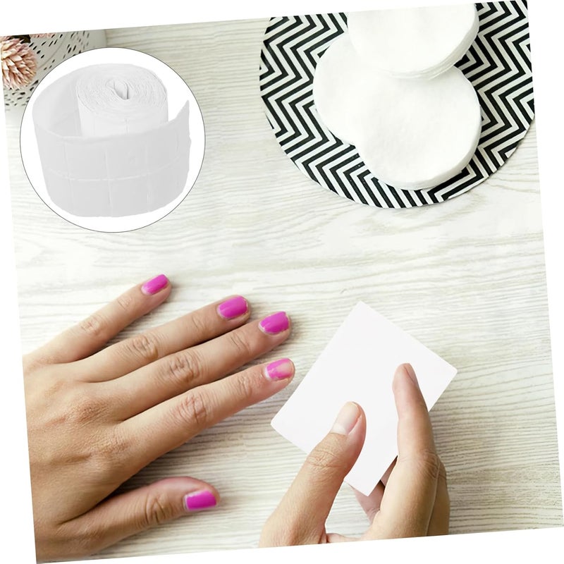 300 قطعة قوية ماصة ومناشف ورقية قابلة للتخلص منها لتنظيف الأظافر والعناية بها - Image 3