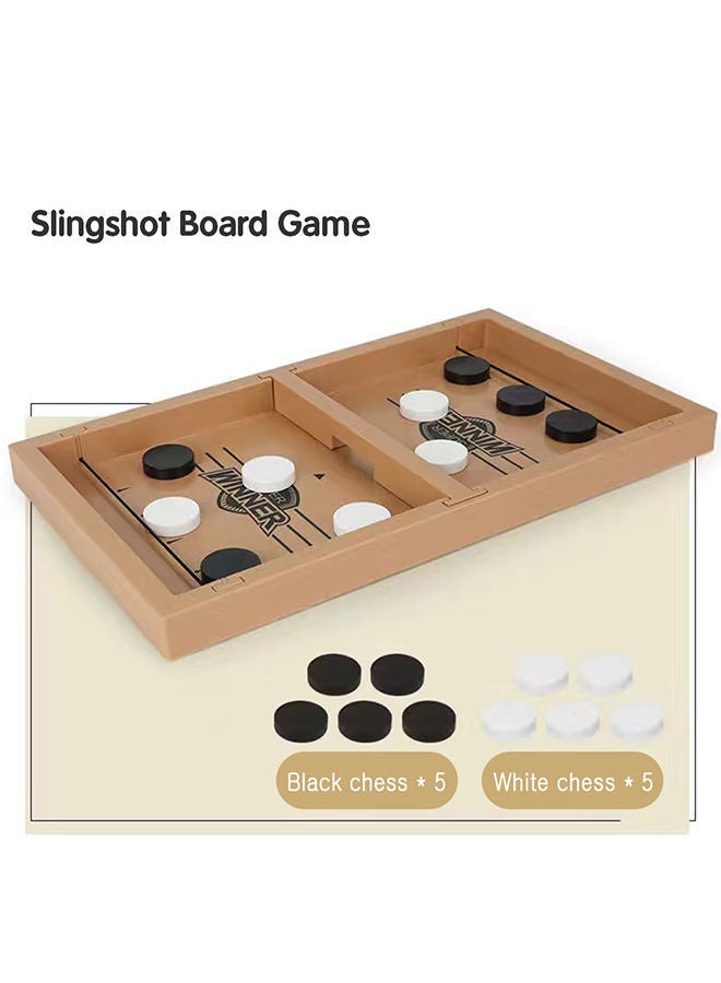 NIBEMINENT Bouncing Chess Hockey Game Set - Image 3