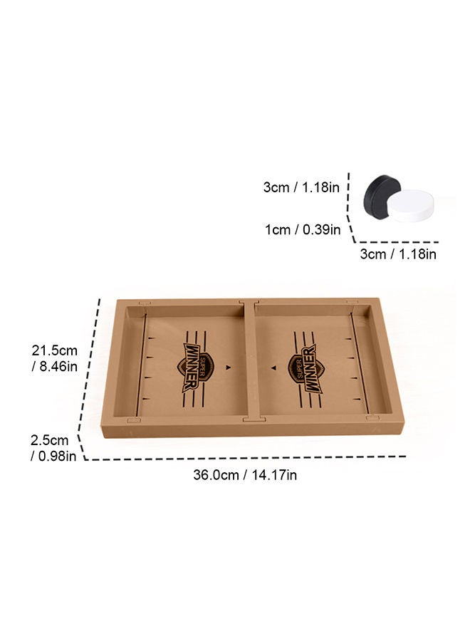 NIBEMINENT Bouncing Chess Hockey Game Set - Image 4