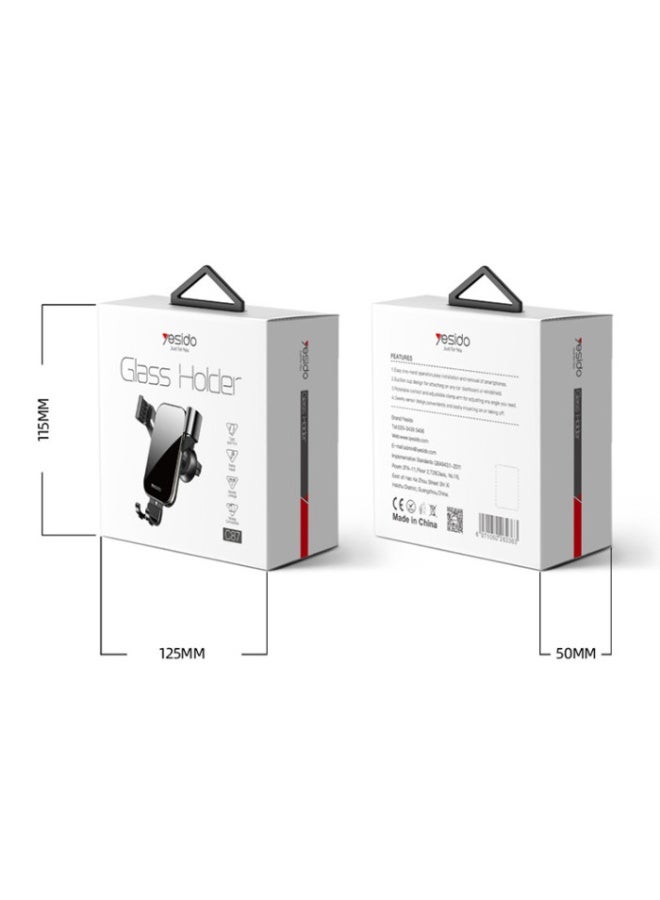 Yesido C87 360 Angle Adjustable Mobile Phone Air Vent Holder Bracket Universal Gravity Car Phone Holder - Image 5