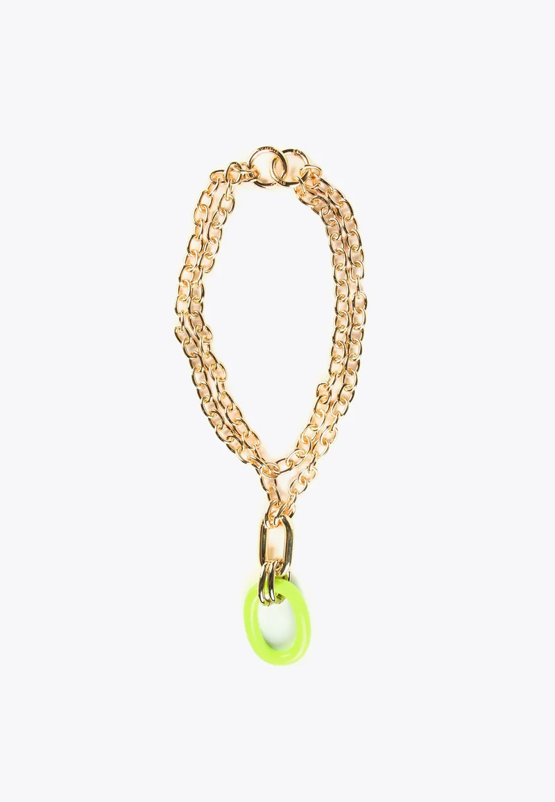 Lola Casademunt Double-chain and pendant necklace