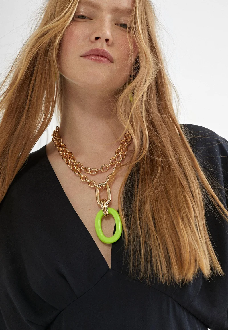 Lola Casademunt Double-chain and pendant necklace