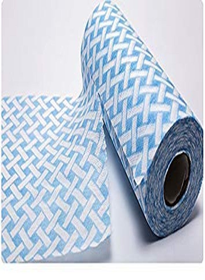 JEBBLAS Handiwipes Reusable Cloths Dish Towels and Dish Cloths Reusable Towels,Thick Handy Cleaning Wipes Quick-Dry 90 Count/Roll,Blue - Image 3