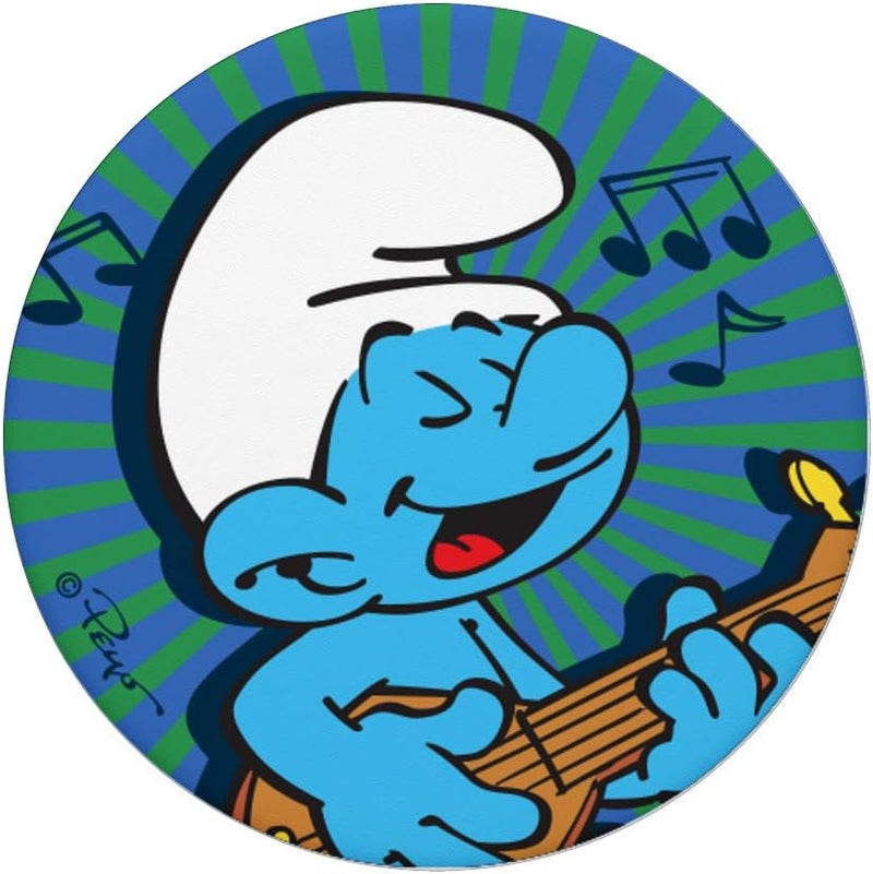 The Smurfs  PopSocket Grip and Stand for Phones and Tablets PopSockets PopGrip Swappable Grip for Phones  Tablets - Image 3