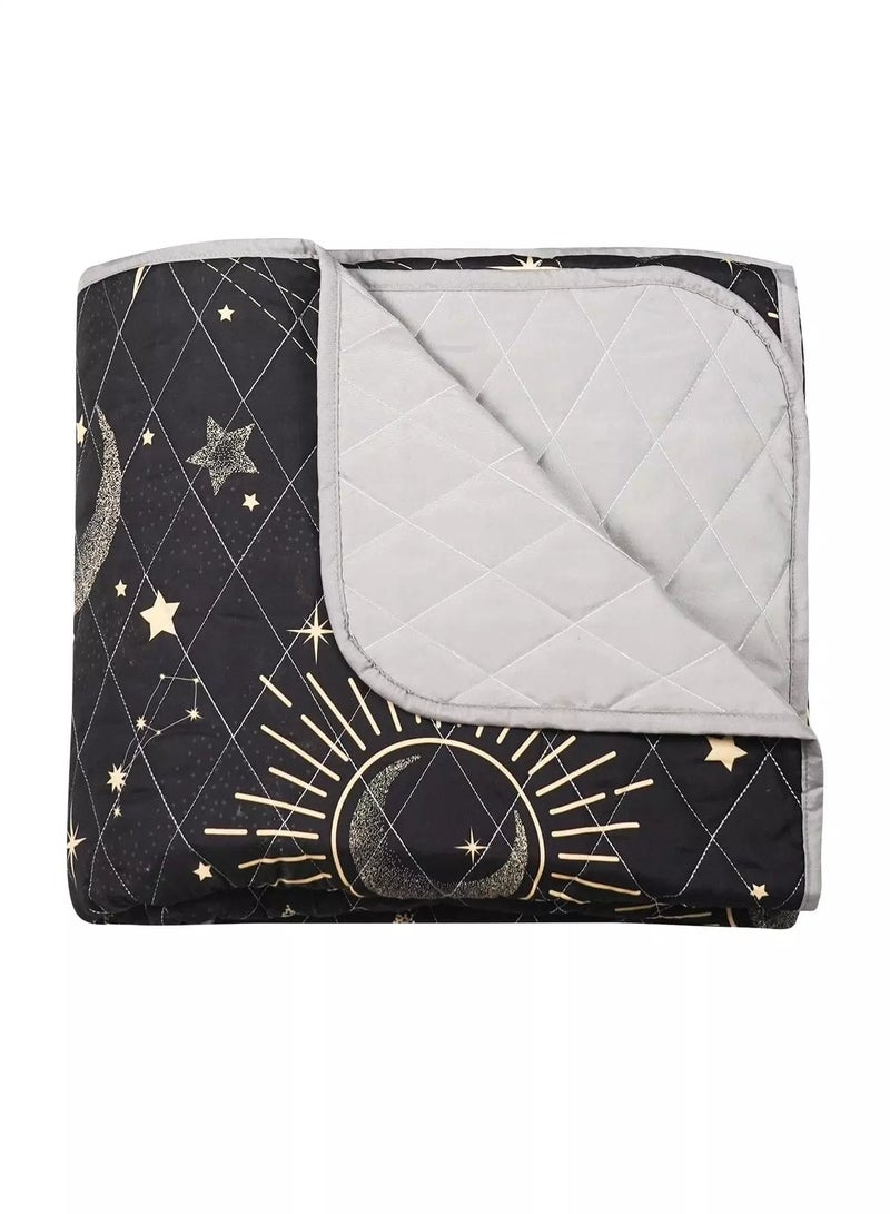 Moon & Star Print Bedspread  - Image 3