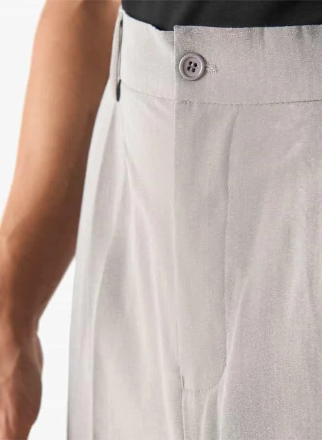 Emperor Emperor Relaxed Fit Full Length Pleated Trousers