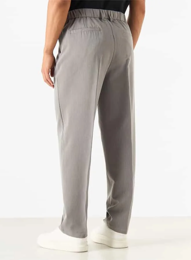 Emperor Emperor Relaxed Fit Full Length Pleated Trousers