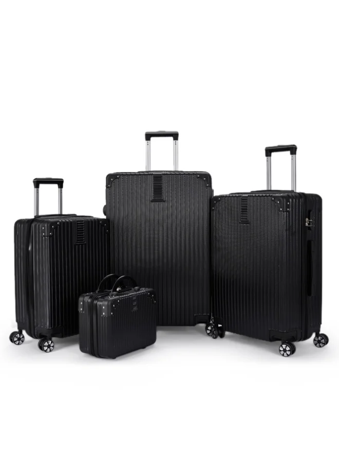 LIMRA Travel bags luggage 4-piece set Black