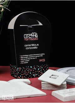 Graffiti Resin Graffiti Terrazzo Cementitious Composite 1kg  - Image 5