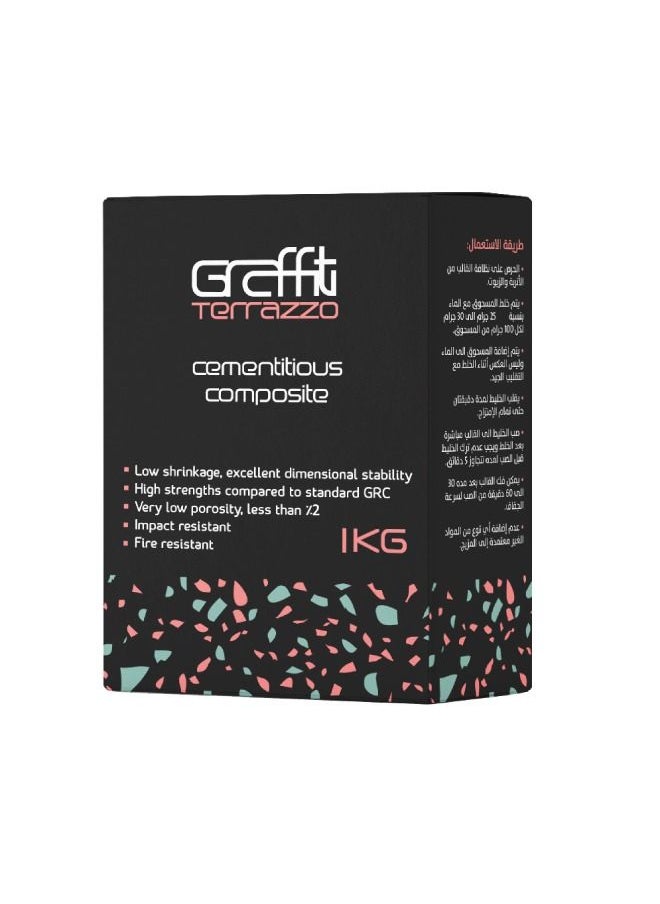 Graffiti Resin - Graffiti Terrazzo Cementitious Composite 1kg - Image 1