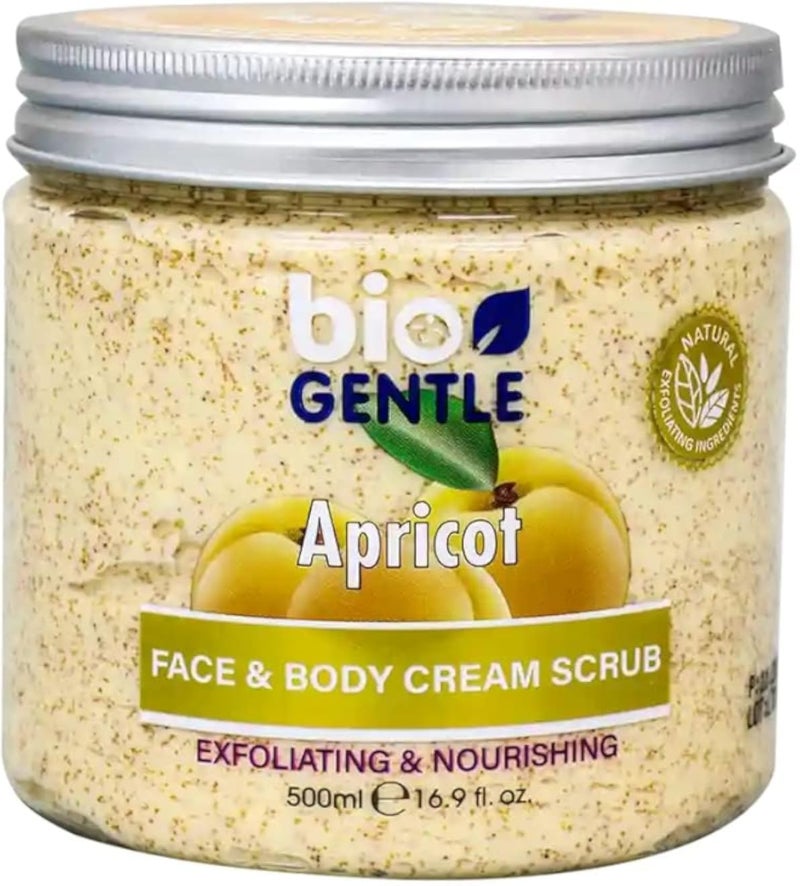 BIO GENTLE APRICOT CREAM SCRUP 500ML