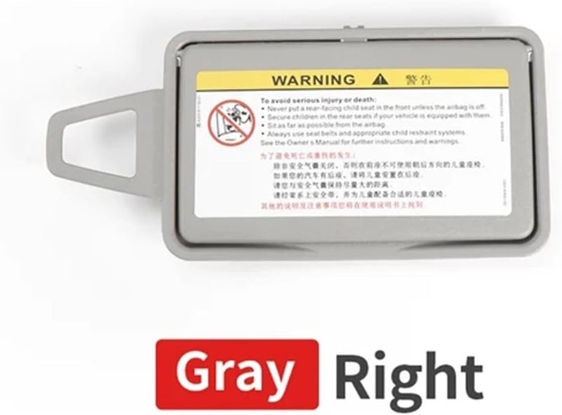 DEMULAX Car Interior Sun Shade Visor Mirror Cover - Image 2