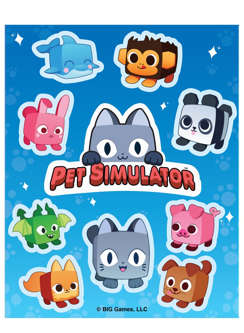 Pet Simulator X Collector Bundle Fox with 8 Incredible Items Inside! | 2 DLC Codes Included! | Collectible Plush Toy | Collectible Fidget Pet | Soft Toy | Perfect for Kids, Gamers and Collectors - Image 3