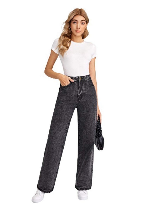 KOTTY Womens High Rise Cotton Lycra Jeans(AW_Black,26) - Image 5