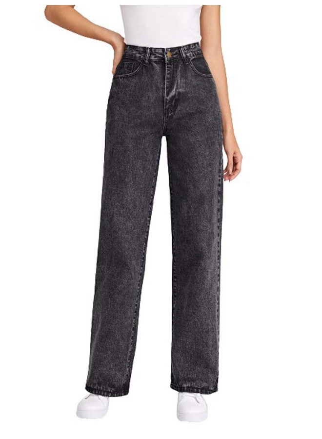 KOTTY Womens High Rise Cotton Lycra Jeans(AW_Black,26) - Image 1