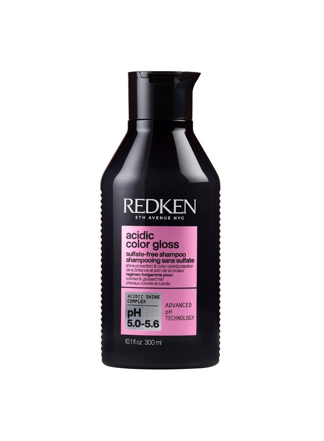 Redken Acidic Color Gloss Sulfate-Free Shampoo | For Color-Treated Hair | Helps Prolong Hair Color and Add Shine | Smooth, Glossy Finish - Image 1