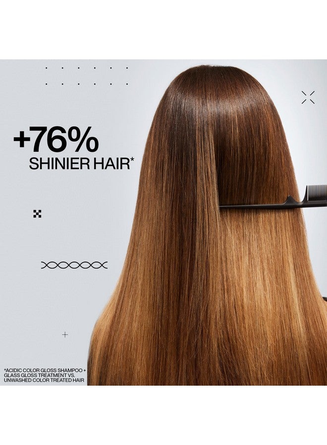 Redken Acidic Color Gloss Sulfate-Free Shampoo | For Color-Treated Hair | Helps Prolong Hair Color and Add Shine | Smooth, Glossy Finish - Image 4