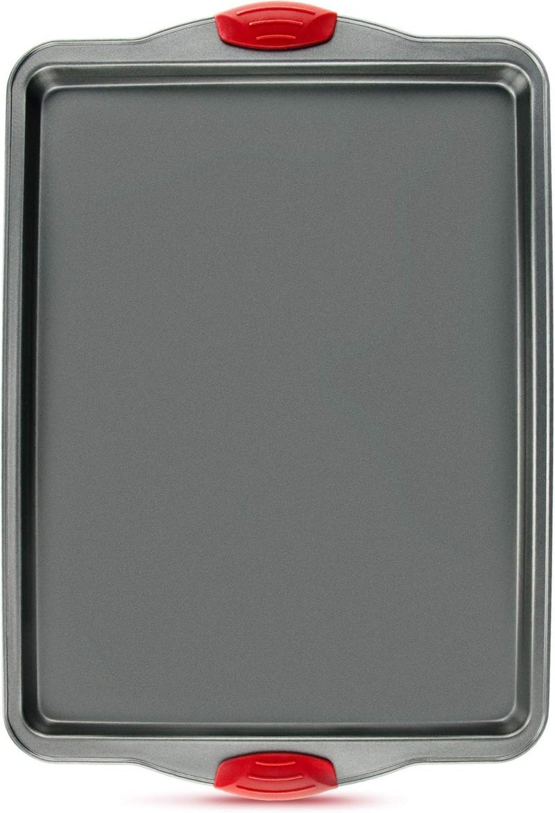Boxiki Kitchen Nonstick Baking Sheet Pan HeavyGauge Carbon Steel Warp Dent and RustResistant Gourmet Rimmed Half Cookie Sheet Tray NonToxic for Exceptional Baking Performance 15x10 Inch - Image 2