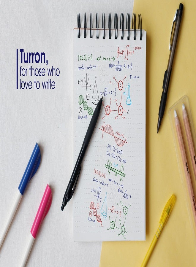 Turron All-Purpose A5 Notepad - Use as Notebook, Bullet Journal or Sketchbook - Premium Thick 120 GSM Sheets - Dotted Pattern - Wire-o Bound - Image 5