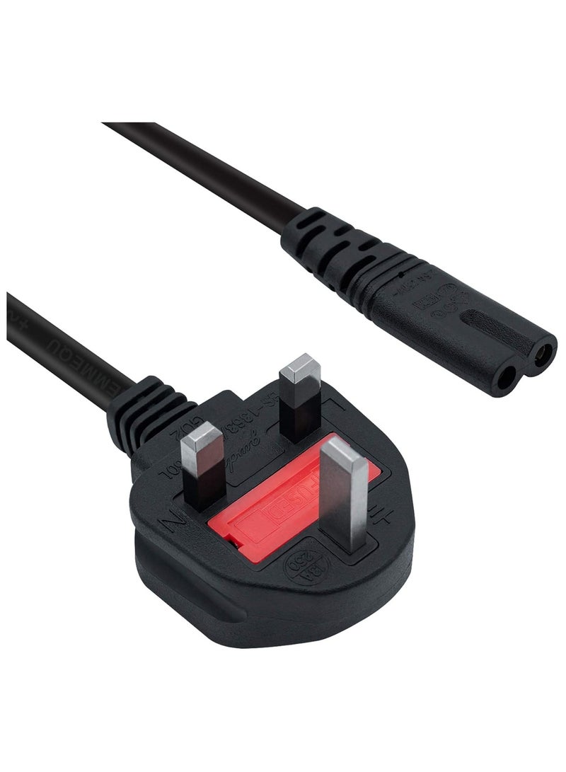 1.5M Laptop Power Cable 3 Pin To 2 Pin - Image 2