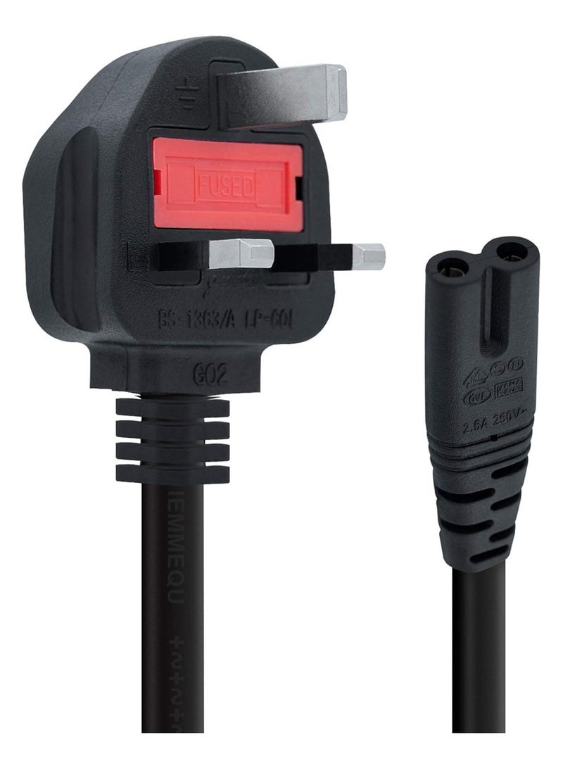 1.5M Laptop Power Cable 3 Pin To 2 Pin - Image 3