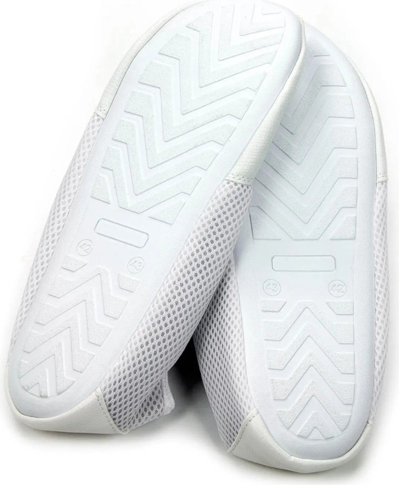 Sin@rasta Luxury Practical Six Silicone Orthopedic Hajj Umrah Tawaf Booties White 42-43 No  - Image 2