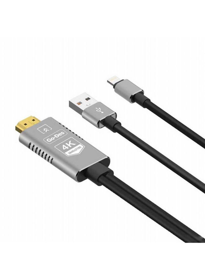 GO-DES GD 8270 Lightining To HDTV Cable - Image 1