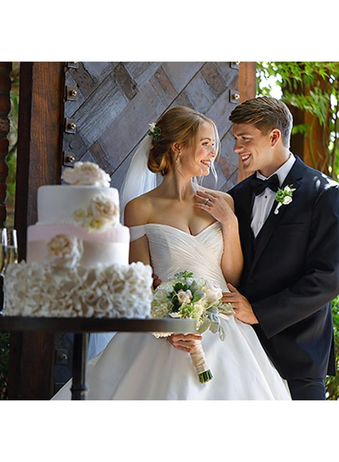 كينجمازي مجموعة صواني كيك ألومنيوم متينة قابلة للفك - 2 مقاس 4 بوصة + 1 مقاس 6 بوصة + 1 مقاس 8 بوصة + 2 ملعقة سيليكون + 1 خفاقة - أدوات الخبز - Image 5