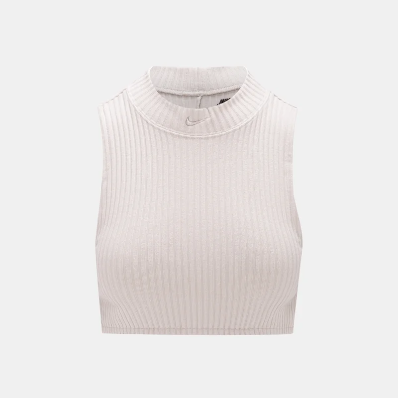 Nike White Women's Sportswear Chill Crop Top for Women | Best Price UAE