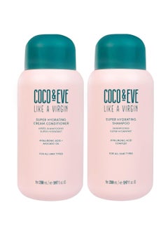 Coco & Eve Like a Virgin Shampoo & Conditioner Bundle Set - Natural, Sulfate free Hair Care with Argan Oil, Coconut and Avocado Oil | For Dry Damaged, Color Treated Hair | Anti Frizz (9.47 fl oz each) - pzsku/Z3C4CBB671EC6FC90C347Z/45/_/1739414151/37cf45a2-1551-4257-9a90-f09b34f29f3e