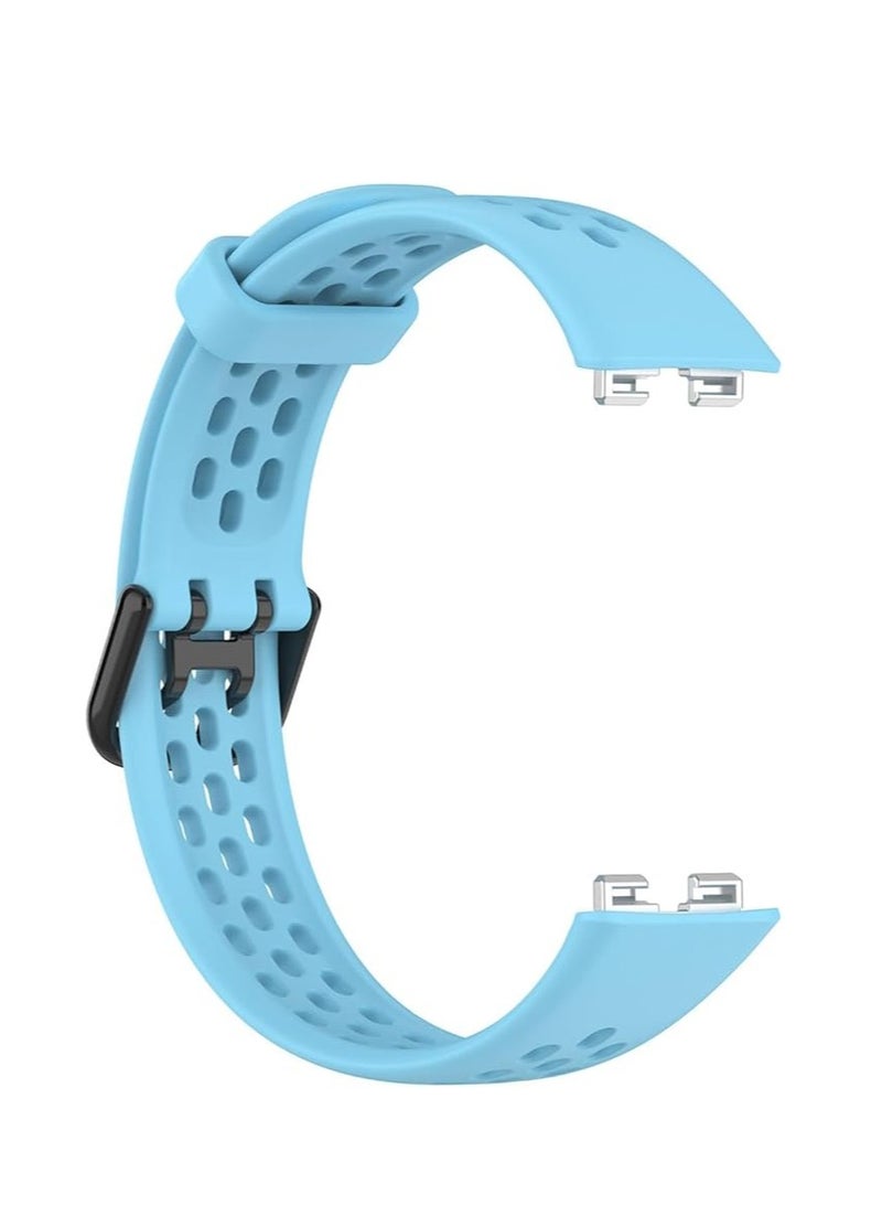 Strap for HUAWEI Band 9 / HUAWEI Band 8 Replacement Band, Silicone Belt, Soft, Waterproof, Sweatproof, Easy to Put on and Take Off, HUAWEI Band 8/Band 9 Replacement Strap, Sport Band - Image 2