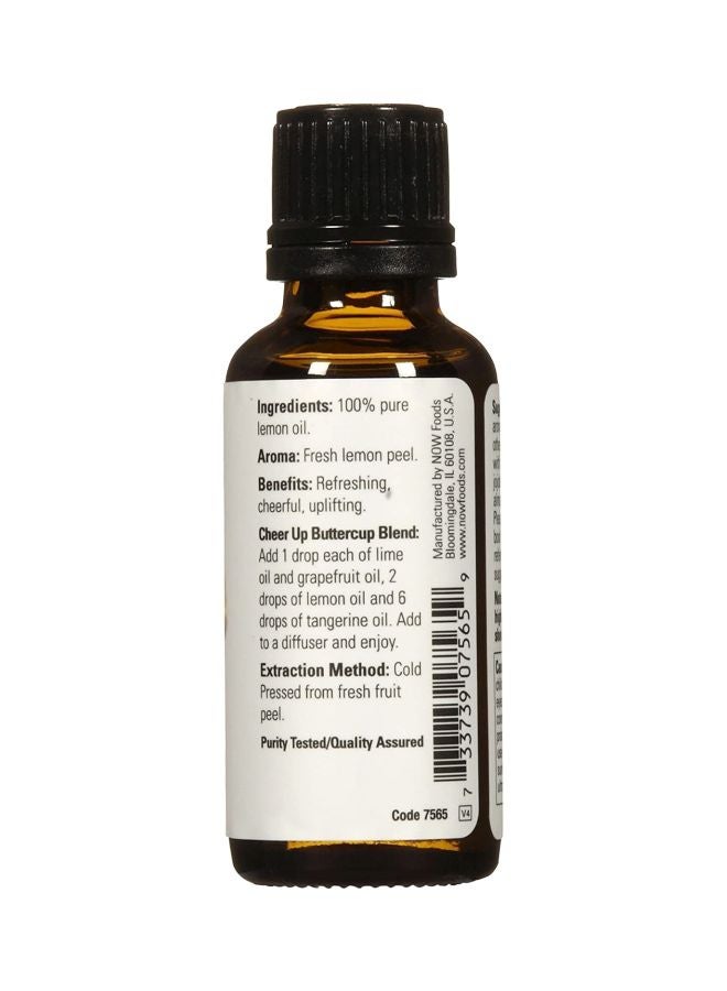now Organic Lemon Essential Oil 30ml - Image 2