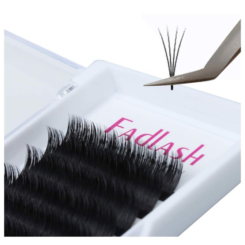 Easy Fan Volume Lash Extensions 005 007mm Auto Blooming Lashes 2D10D CDDD Curl Self Fanning Eyelash Extensions Supplies 820mm Length by FADLASH 007D 13mm