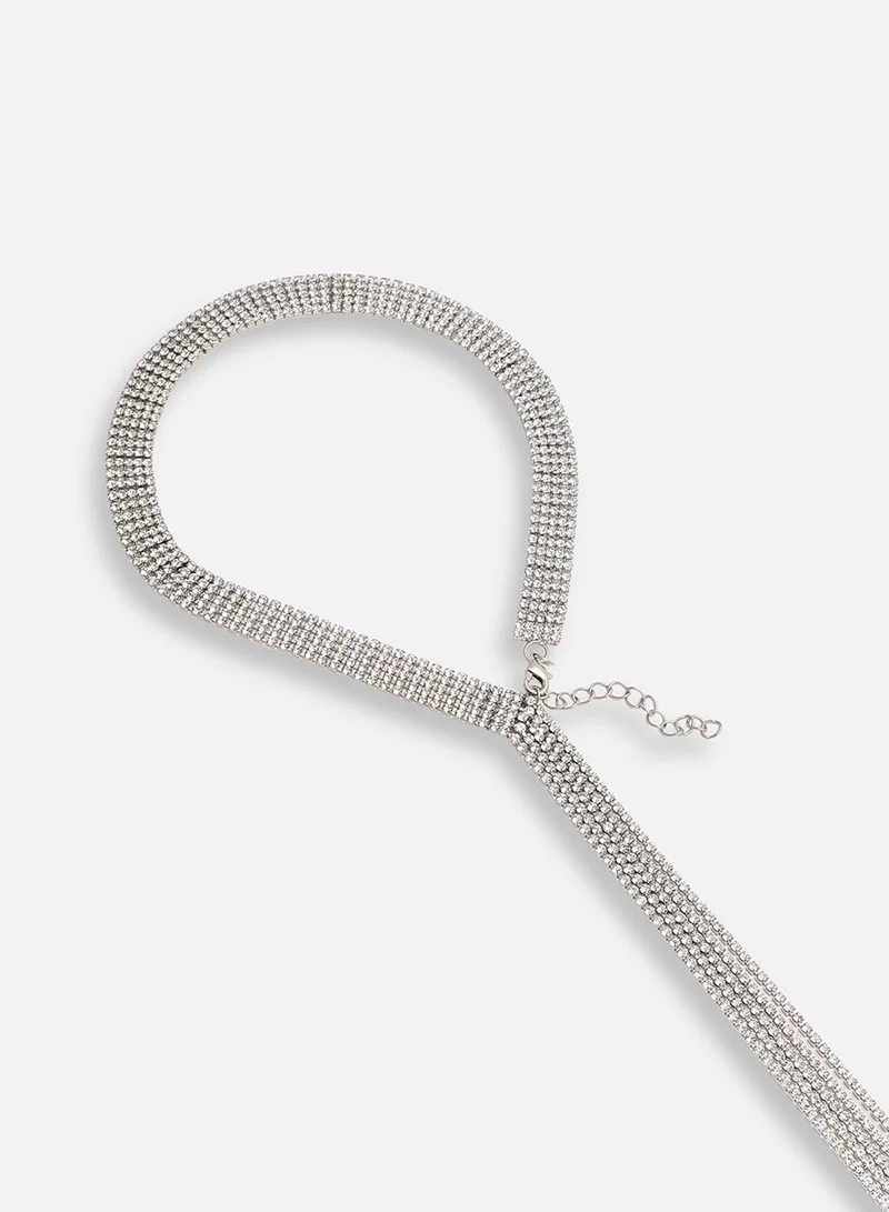 SOHI Party Long Artificial Necklace Jewellery