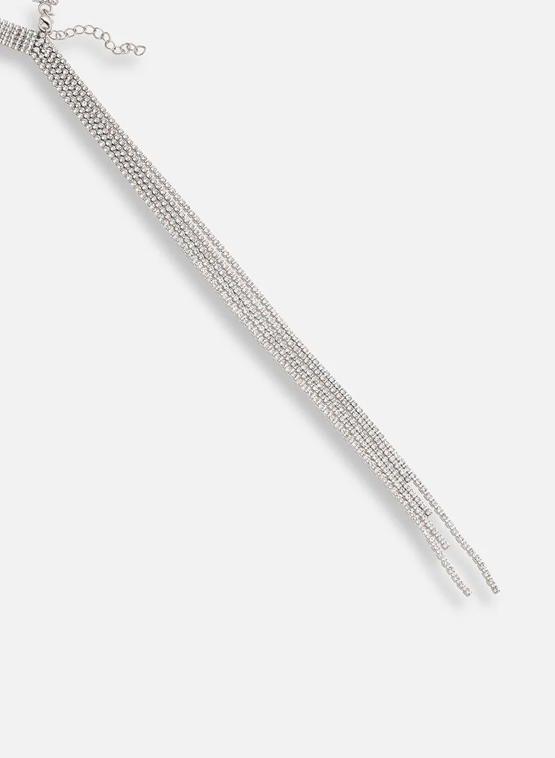 SOHI Party Long Artificial Necklace Jewellery