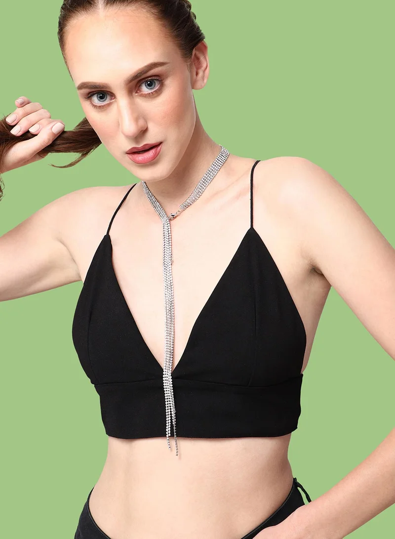 SOHI Party Long Artificial Necklace Jewellery
