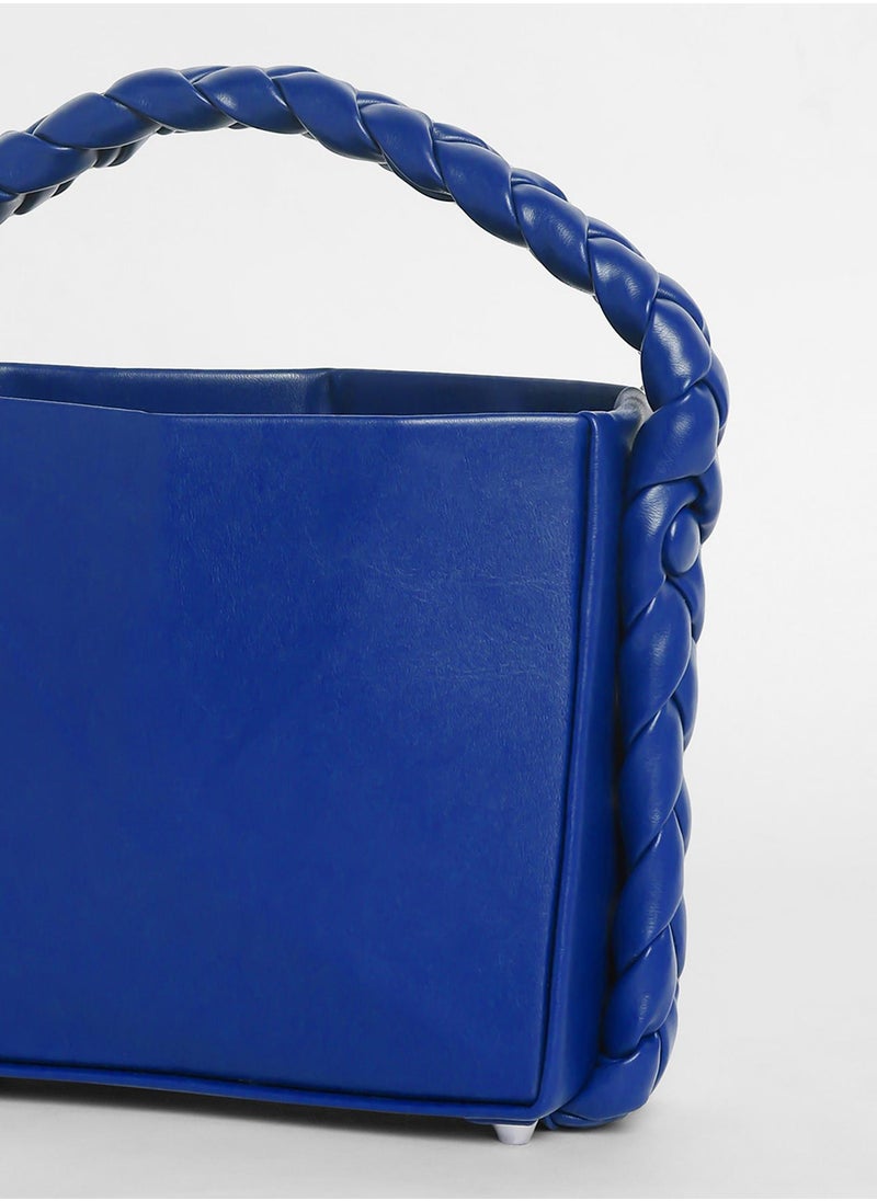 Haute Sauce - Women's The Kaleidoscope Bucket Bag - Royal Blue - Image 1