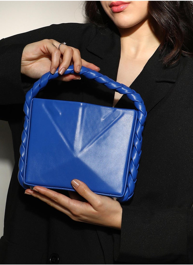 Haute Sauce - Women's The Kaleidoscope Bucket Bag - Royal Blue - Image 1