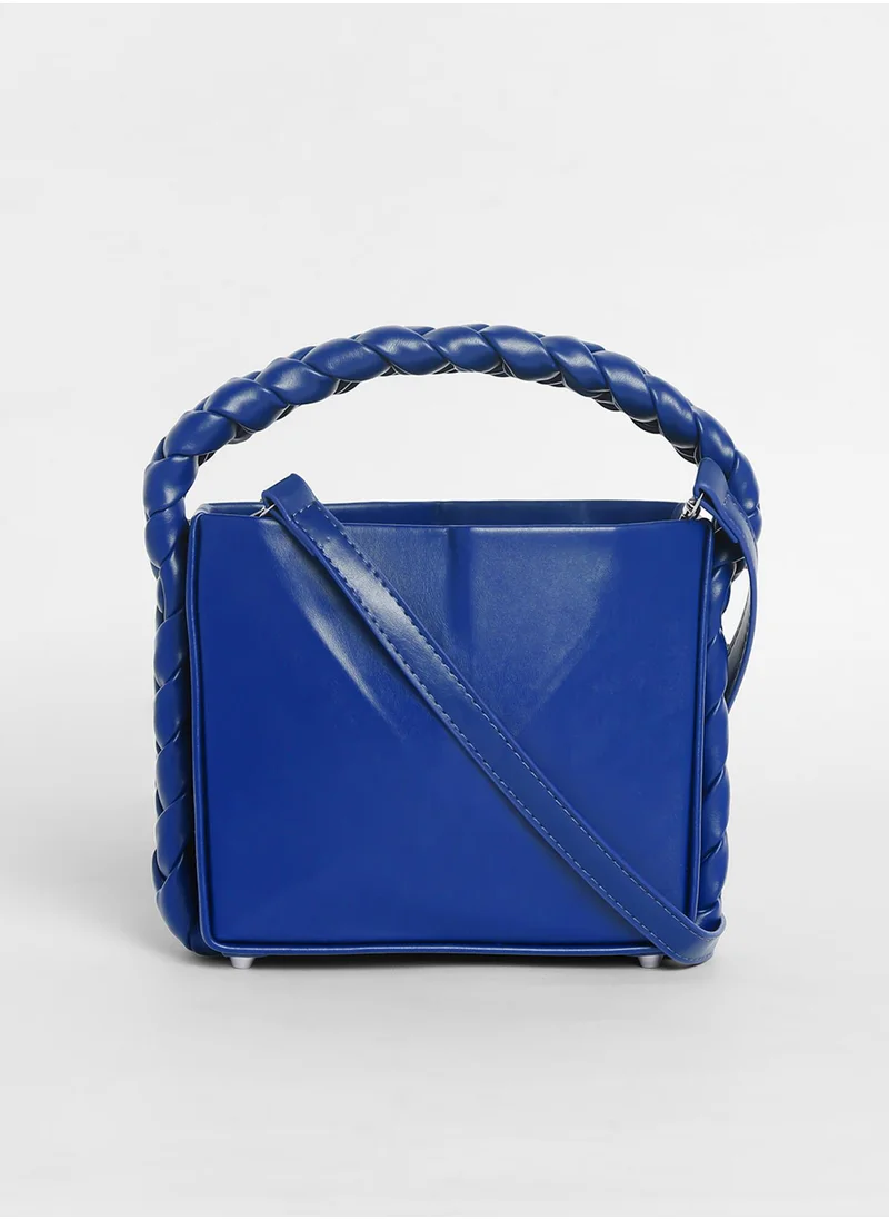 Haute Sauce Women's The Kaleidoscope Bucket Bag - Royal Blue