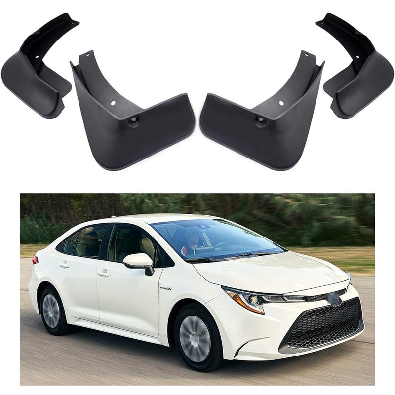 MOERTIFEI Car Mudguard Fender Mud Flaps Splash Guards Compatible with 2020 2021 2022 2023 2024 Toyota CorollaCorolla Hybrid