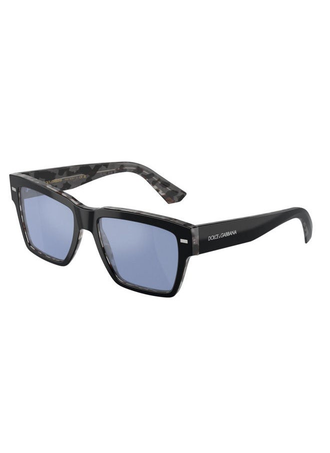 Dolce & Gabbana - Full Rim Square Sunglasses 4431-55-3403-1U - Image 1