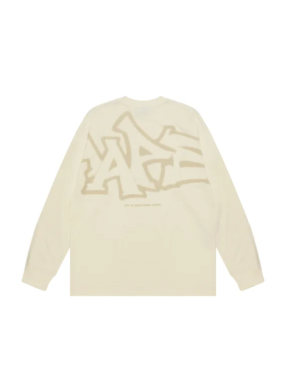 AAPE Moonface universe long sleeve tee