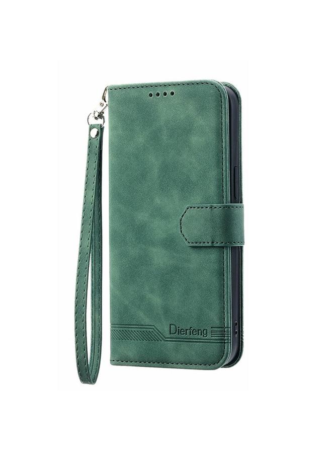 اس-توب جراب لهاتف Redmi Note 14 4G مقاس 163.25 مم من الجلد الصناعي الهجين من Dierfeng Dream Line من مادة TPU - Image 2