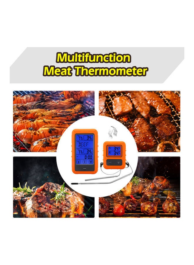 نيبمينينت ميزان حرارة للطعام برتقالي 24 x 7 9.5سم - Image 2